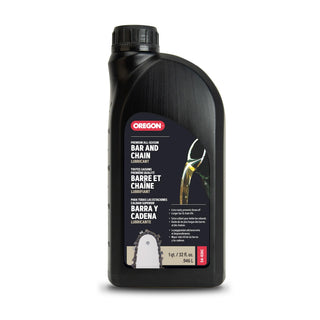 Oregon 54-026C Premium Bar and Chain Oil and Lubricant for Chainsaws, 1 Quart Bottle (32 fl.oz / 946 ml)