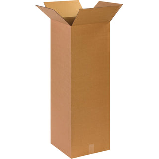 BOX USA Shipping Boxes Large 14"L x 14"W x 40"H 15-Pack, Cardboard Box for Shipping, Moving, Mailing, Packing, Packaging and Storage