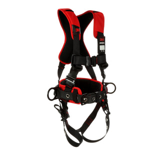 3M Protecta Comfort Construction Style Positioning Harness 1161207, Black, X-Large, 1 EA/Case