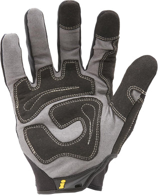 Ironclad GUG04L General Utility Spandex Gloves, Black, Large, Pair