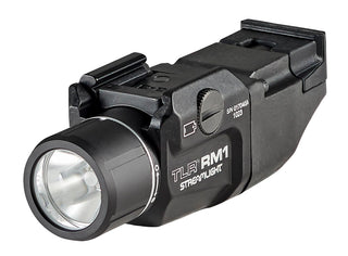Streamlight 69440 TLR RM 1 500-Lumen Low-Profile Rail Mounted Tactical Lighting System with Rail Locating Keys, Remote Pressure Switch, Mounting Clips and CR123A Battery, Black