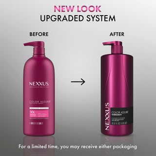 Nexxus Color Assure Conditioner for Vibrancy for Color Treated Hair Powered by Chromabond Sealer with Citric Acid 33.8 oz