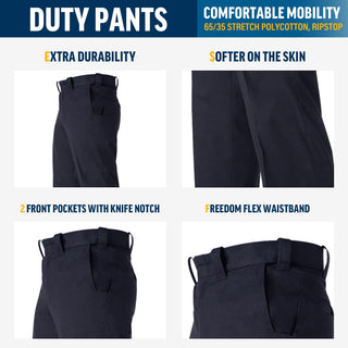 Flying Cross FX STAT Womens Law Enforcement Duty Pants, Police Uniform, Fire Department, EMS, Unhemmed, Class A 4-Pocket