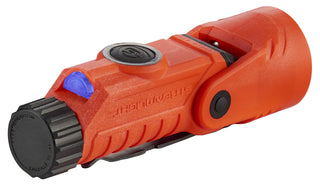 Streamlight 88911 Vantage 180 X USB 250-Lumen 7,200-Candela Helmet Mounted and Right Angle Firefighter LED Flashlight with Helmet Bracket, Orange