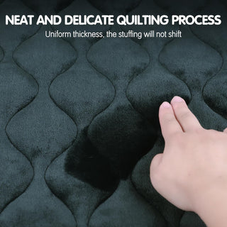 furrybaby Dog Bed Mat Flat Crate Mat with Anti-Slip Bottom Machine Washable Pet Kennel Pad for Dog Sleeping (XM 36x23'', Grey Mat)