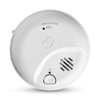 First Alert BRK Combination Smoke & Carbon Monoxide Alarm, Battery Operated Detector with Test & Silence Button, SMICO100, 1-Pack
