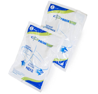 Primacare PCP-69 Instant Cold Packs (6” x 9”) – 24 Disposable Ice Packs with Non-Woven Covers for Pain Relief, Swelling, Inflammation, Sprains, Toothaches, First Aid, for Athletes & Outdoor Activities