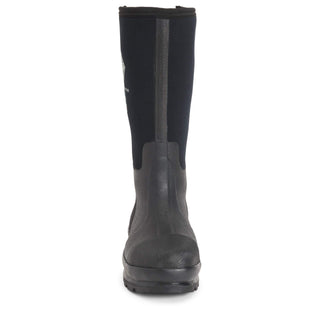 MUCK Chore Classic Men's Steel Toe XF (Wide Calf), Black, Size 8(M)