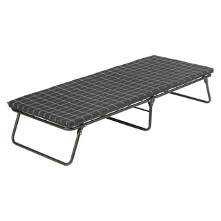 Coleman ComfortSmart Big & Tall Cot with Mattress Pad, Folding Steel Camp Bed with Plush Pad for Comfortable Sleeping, Great for Camping, Lounging, Elevated Sleeping, Guests, & More