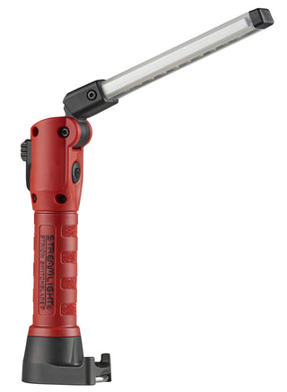Streamlight 74850 Strion Switchblade 500-Lumen Rechargeable Compact Multi-Function LED Work Light with Color-Rite Technology, and USB Cable, Red