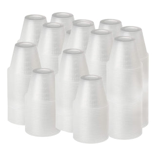[2000 Count - 1 oz.] Perfect Stix Disposable Graduated Plastic Medicine Cups - For Mixed Pills, Medication Measuring, Resin Mixing, Mouthwash