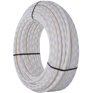 SharkBite 3/4 Inch x 300 Feet White PEX-B, PEX Pipe Flexible Water Tubing for Plumbing, U870W300