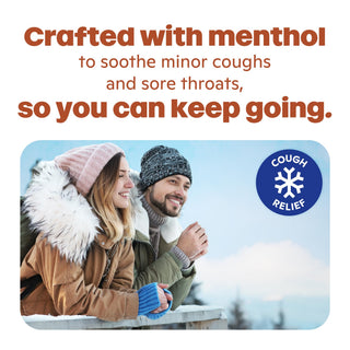 Ricola Swiss Herb Sugar Free Cough Drops with Menthol - Cough and Sore Throat Relief - 19 Count - Herbal Throat Lozenges