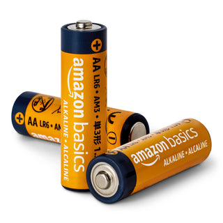Amazon Basics 48-Pack AA Alkaline High-Performance Batteries, 1.5 Volt, 10-Year Shelf Life, Long-lasting, No Leakage