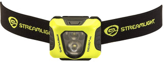 Streamlight 61420 Enduro Pro 200-Lumen 2250-Candela Ultra-Light LED Headlamp with AA Batteries and Elastic Strap, Box, Yellow