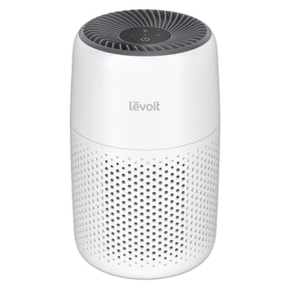 LEVOIT Air Purifiers for Bedroom Home Dorm, AHAM VERIFIDE, 3-in-1 Filter Cleaner With Aroma Pad, Filters Smoke, Allergens, Pet Dander, Odor, Dust, Office, Desktop, Core Mini-P, White