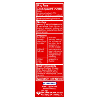 Colgate Cavity Protection Toothpaste with Fluoride, Minty Great Regular Flavor, Anti Cavity Toothpaste, 24 Pack, 1 Oz Tubes