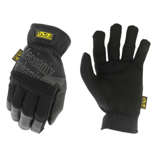Mechanix Wear FastFit Work Gloves - Anti-Slip & Abrasion Resistant Heavy Duty Gloves - Touchscreen Compatible - Vibration Damping - Multipurpose Use - Large - Black