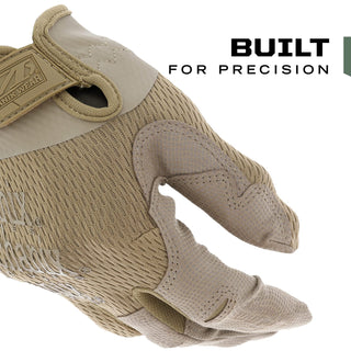 Mechanix Wear: Tactical Specialty 0.5mm High-Dexterity Work Gloves with Secure Fit and Precision Feel, Tactical Gloves for Airsoft, Paintball, Utility Use, Gloves for Men (Brown, Large)
