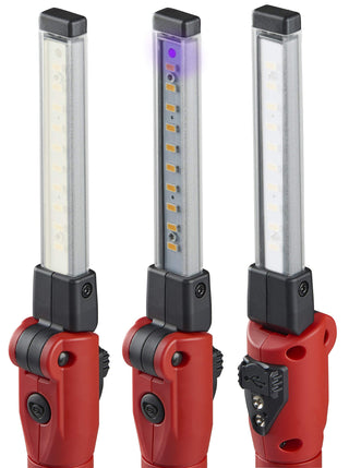 Streamlight 74850 Strion Switchblade 500-Lumen Rechargeable Compact Multi-Function LED Work Light with Color-Rite Technology, and USB Cable, Red