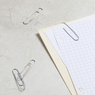 Amazon Basics Jumbo Size Office Paper Clips, Non-Skid, Silver, 1000 Count, 10 Packs of 100, A7072557