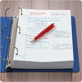 Oxford Loose Leaf Paper, 500 Sheets, College Rule Filler Notebook Paper, 8-1/2" x 11", 3-Hole Punched Fits 3-Ring Binders (62349)