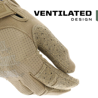Mechanix Wear Specialty Vent Tactical Gloves - Ventilated Precision Fit High-Dexterity Field Work Gloves - Touchscreen Compatible & Machine Washable - Medium - Coyote Tan