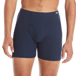 Hanes mens Tagless Comfort Soft With Covered Waistband-multiple Packs Available Boxer Briefs, 12 Pack - Assorted, Medium US
