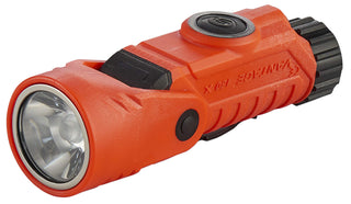 Streamlight 88911 Vantage 180 X USB 250-Lumen 7,200-Candela Helmet Mounted and Right Angle Firefighter LED Flashlight with Helmet Bracket, Orange