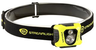 Streamlight 61420 Enduro Pro 200-Lumen 2250-Candela Ultra-Light LED Headlamp with AA Batteries and Elastic Strap, Box, Yellow