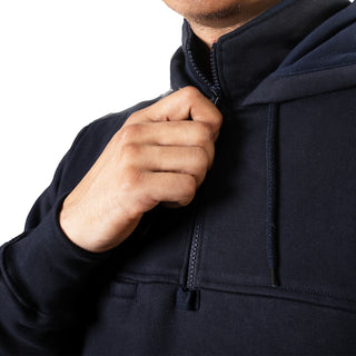 8545 - THE NEXT-GEN QUARTER MASTER 1/4 ZIPPED HOODED JOB SHIRT