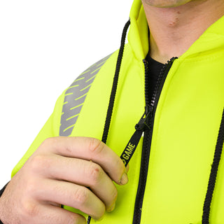865E - THE ECONO HOODIE WITH SEGMENTED REFLECTIVE TAPE