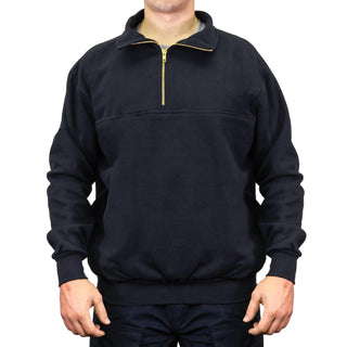 870 - THE FIREFIGHTER'S ZIP TURTLENECK JOB SHIRT