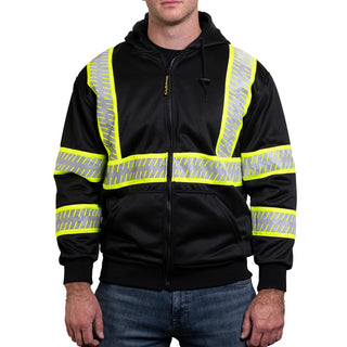 8775 - THE G-CLIPSE FULL ZIP HOODIE W/ SEGMENTED TAPE