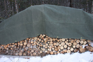 Dry Top 60812 Canvas Tarp, 8x12 Feet, Olive Green Drab