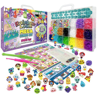 Rainbow Loom Loomi-Pals Glow in The Dark Mega Combo Set, for Boys & Girls Ages 7+