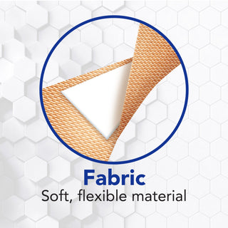All Health Adhesive Fabric Bandages, 200 Count Assorted Sizes | Soft, Flexible Material | Protection for First Aid and Wound Care