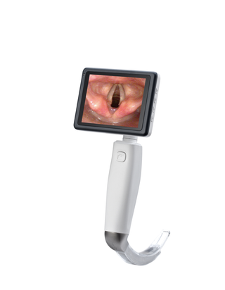 ClearViz Video Laryngoscope Kit, 3.5" Video Monitor & Handle, power cord, micro USB cable, 1 ea. Size 1-4 blades in an aluminum case