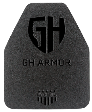 [LEO-R4] LEO R4 Plate - 10x12" Special Threat ICW Plate, Rifle Threats, Shooter's Cut, Multi-Curve