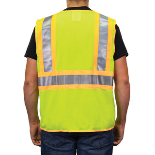 I-84-030 - THE D.O.T. 100% POLYESTER WOVEN FABRIC VEST