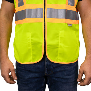 I-84-030 - THE D.O.T. 100% POLYESTER WOVEN FABRIC VEST