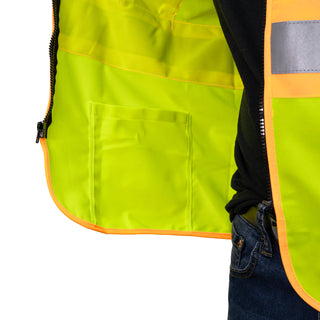 I-84-030 - THE D.O.T. 100% POLYESTER WOVEN FABRIC VEST