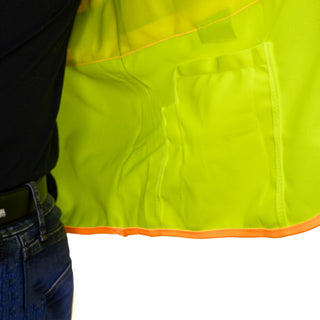 I-84-030 - THE D.O.T. 100% POLYESTER WOVEN FABRIC VEST