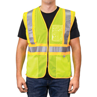 I-85-030 - THE MESH D.O.T. VEST WITH POCKETS