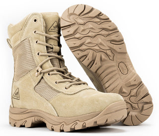8 COOLMAX RYNO GEAR TACTICAL COMBAT BOOTS (BEIGE)"