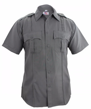 100% POLYESTER SHORT SLEEVE ZIPPERED UNIFORM SHIRTS (SS32)