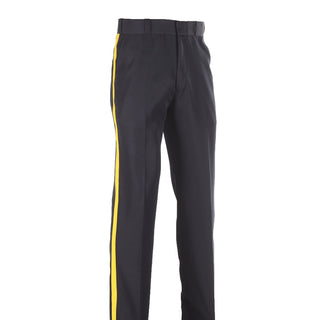 FIRST CLASS STRIPED POLYESTER SLACKS