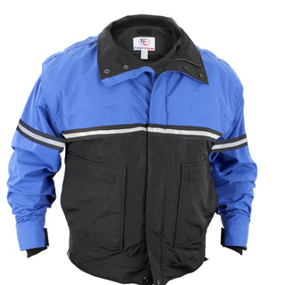FIRST CLASS WATER PROOF ZIP-OFF SLEEVE BIKE PATROL JACKET WITH REMOVABLE LINER