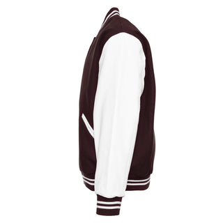 5000-305 - AMERICA'S FINEST WOOL & LEATHER VARSITY JACKET - 305 - MAROON/WHITE