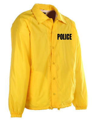 POLICE/SHERIFF YELLOW WINDBREAKERS